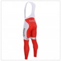 Ensemble cuissard vélo et maillot cyclisme hiver équipe pro Cofidis