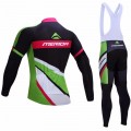 Ensemble cuissard vélo et maillot cyclisme hiver Merida