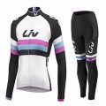 Ensemble cuissard vélo et maillot cyclisme hiver femme LIV