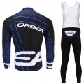 Ensemble cuissard vélo et maillot cyclisme hiver Orbea