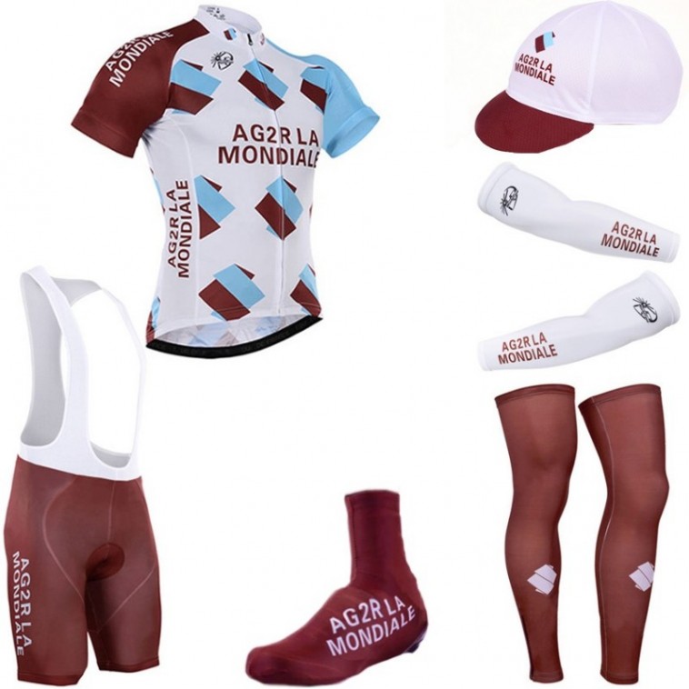 Tenue complète cyclisme équipe pro AG2R La Mondiale 2016