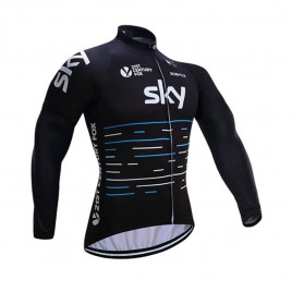 Maillot vélo équipe pro SKY 2017 manches longues