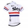 Maillot vélo équipe pro SKY manches courtes