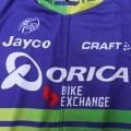 Ensemble cuissard vélo et maillot cyclisme équipe pro Orica Greenedge