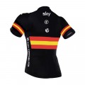 Maillot vélo équipe pro SKY 2017 manches courtes