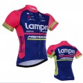 Maillot vélo équipe pro Lampre Merida manches courtes