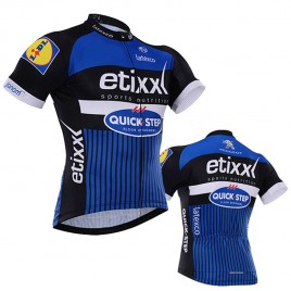 Maillot vélo équipe pro Etixx Quic Step manches courtes