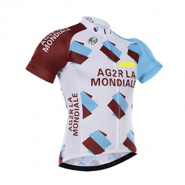 Maillot vélo équipe pro AG2R La Mondiale manches courtes