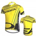 Maillot vélo manches courtes Orbea jaune