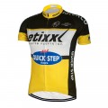 Maillot vélo équipe pro Etixx Quic Step manches courtes jaune