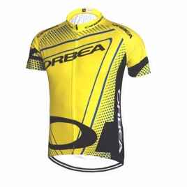 Maillot vélo manches courtes Orbea jaune