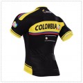 Maillot vélo équipe pro Colombia manches courtes