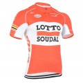 Maillot vélo équipe pro Lotto Soudal Jumbo manches courtes