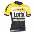 Maillot vélo équipe pro Lotto Soudal Jumbo manches courtes