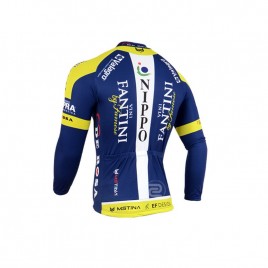 Maillot vélo équipe pro Fantini Nippo manches longues