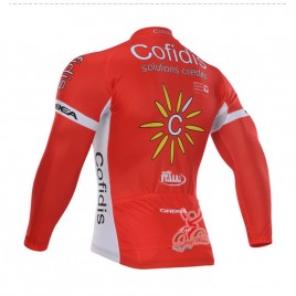 Maillot vélo équipe pro Cofidis manches longues