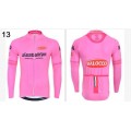 Maillot vélo Tour d'Italie La Gazetta dello Sport manches longues
