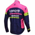 Maillot vélo équipe pro Lampre Merida manches longues hiver polaire thermique