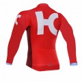 Maillot vélo équipe pro Lampre Merida manches longues hiver polaire thermique