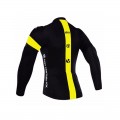 Maillot vélo équipe pro SKY manches longues hiver polaire thermique