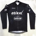 Maillot vélo équipe pro Etixx Quick Step manches longues hiver polaire thermique