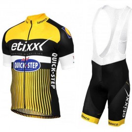 Ensemble cuissard vélo et maillot cyclisme équipe pro Etixx Quick Step