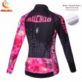 Ensemble cuissard vélo et maillot cyclisme hiver femmes Malciklo