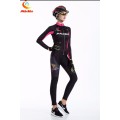 Ensemble cuissard vélo et maillot cyclisme hiver femmes Malciklo