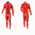 Ensemble cuissard vélo et maillot cyclisme Rock Racing manches longues