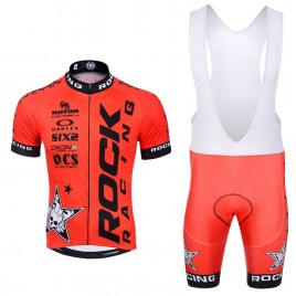 Ensemble cuissard vélo et maillot cyclisme Rock Racing manches courtes
