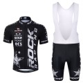 Ensemble cuissard vélo et maillot cyclisme Rock Racing manches courtes