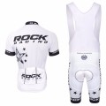 Ensemble cuissard vélo et maillot cyclisme Rock Racing manches courtes