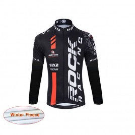 Maillot vélo équipe Rock Racing Pro manches longues hiver polaire thermique