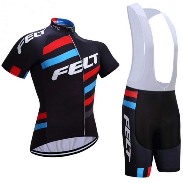 Ensemble cuissard vélo et maillot cyclisme équipe pro Felt