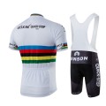 Ensemble cuissard vélo et maillot cyclisme équipe pro Etixx Uci