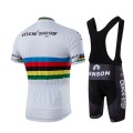 Ensemble cuissard vélo et maillot cyclisme équipe pro Etixx Uci