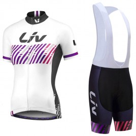 Ensemble cuissard vélo et maillot cyclisme femme Liv