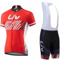 Ensemble cuissard vélo et maillot cyclisme femme Liv