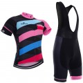 Ensemble cuissard vélo et maillot cyclisme femme Racing Team 