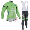 Ensemble cuissard vélo et maillot cyclisme hiver thermique Tour de France