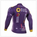 Ensemble cuissard vélo et maillot cyclisme hiver thermique équipe pro Alé Direct Energie Vendée