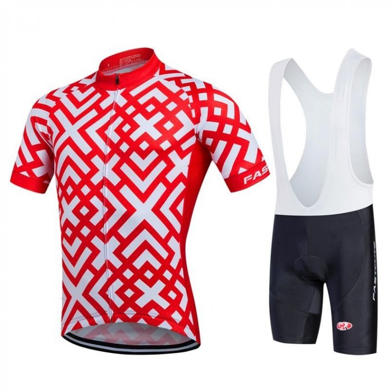 Ensemble cuissard vélo et maillot cyclisme pro FASTCUTE 2017