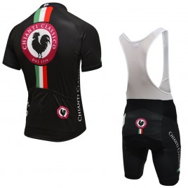 Ensemble cuissard vélo et maillot cyclisme pro Chianti Classico