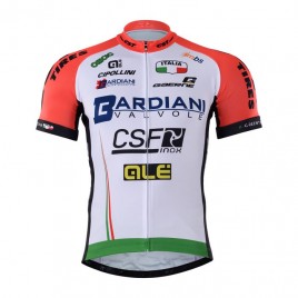 Ensemble cuissard vélo et maillot cyclisme équipe pro Bardiani CSF 2017