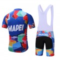 Ensemble cuissard vélo et maillot cyclisme équipe pro MAPEI