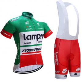 Ensemble cuissard vélo et maillot cyclisme équipe pro Lampre Merida