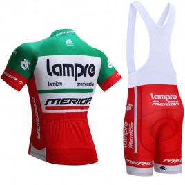 Ensemble cuissard vélo et maillot cyclisme équipe pro Lampre Merida