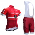 Ensemble cuissard vélo et maillot cyclisme équipe pro Katusha