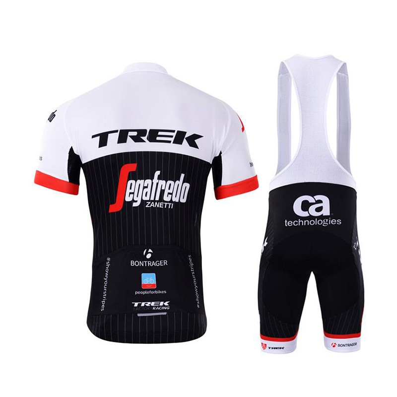 Ensemble cuissard vélo et maillot cyclisme équipe Trek Segafredo - Tenuevelo.com