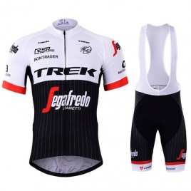 Ensemble cuissard vélo et maillot cyclisme équipe pro Trek Segafredo 2017